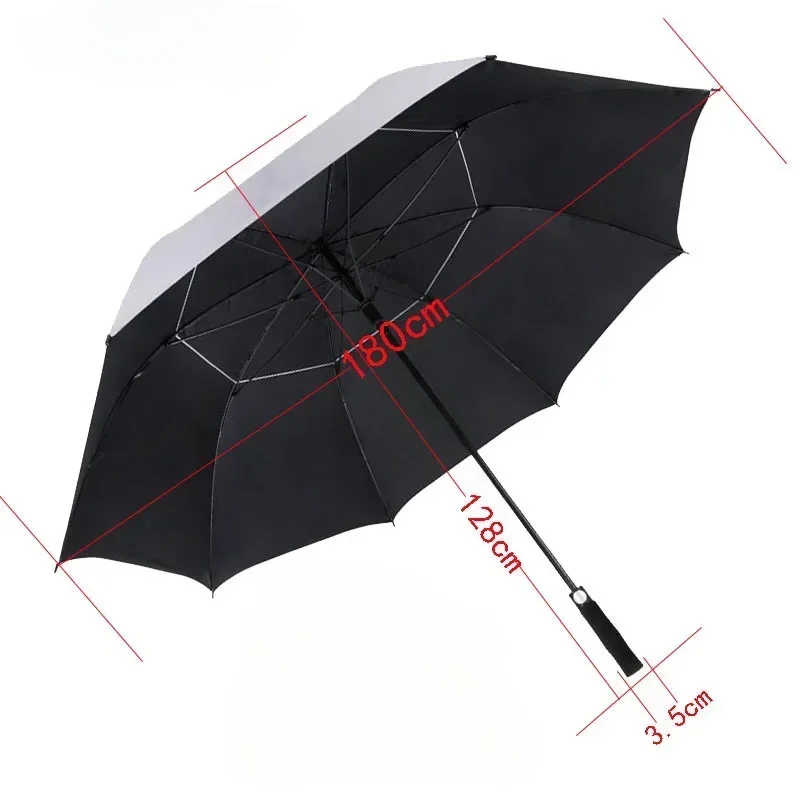 40インチ（180cm）大型ロングハンドル傘 アウトドア日よ - Golf Umbrella Large のレビューと価格