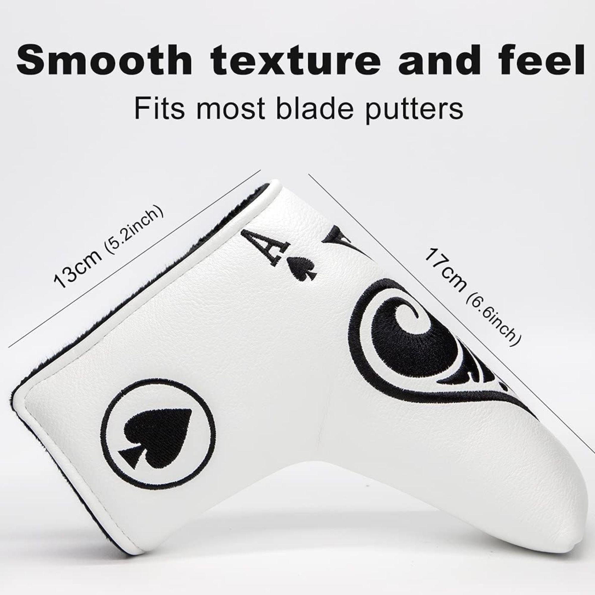 面白いゴルフパターカバーヘッドカバー、ポーカーエーススタイル - Golf Putter のレビューと価格