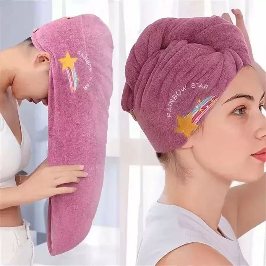 1pc 速乾性ヘアハット超吸収性ソフトバスルーム女性ヘッドタ - Golf Towel のレビューと価格