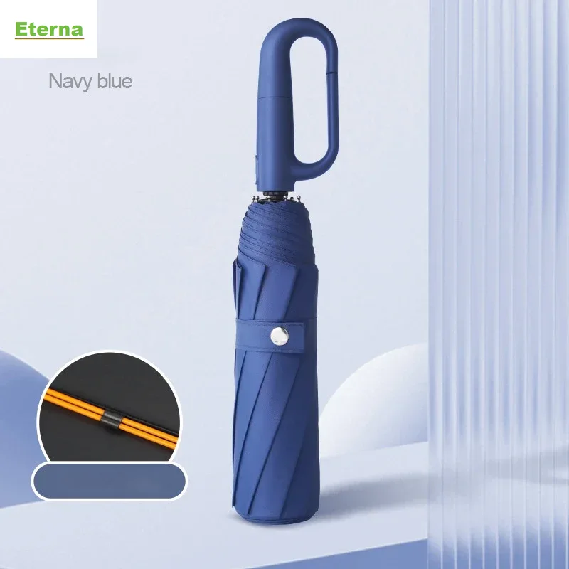 全自動20本骨折りたたみ傘、リングバックル式、特大サイズ、強 - Golf Umbrella Large のレビューと価格